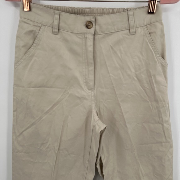 Disney Store Pants Womens‎ Small Cropped Embroidered Mickey Minnie Floral - Picture 2 of 12